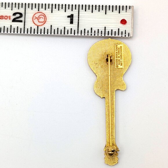 Hard Rock Cafe Stockholm Guitar Pin, Hard Rock Pin, Guitar Pin, Collector Pin - Picture 8 of 8